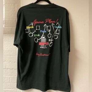 VNTG 90’s-‘00s ESPN Game Plan Black Tee-shirt